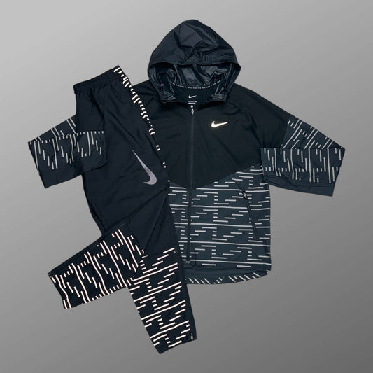Nike Run Division “Flash” Tracksuit - Black
